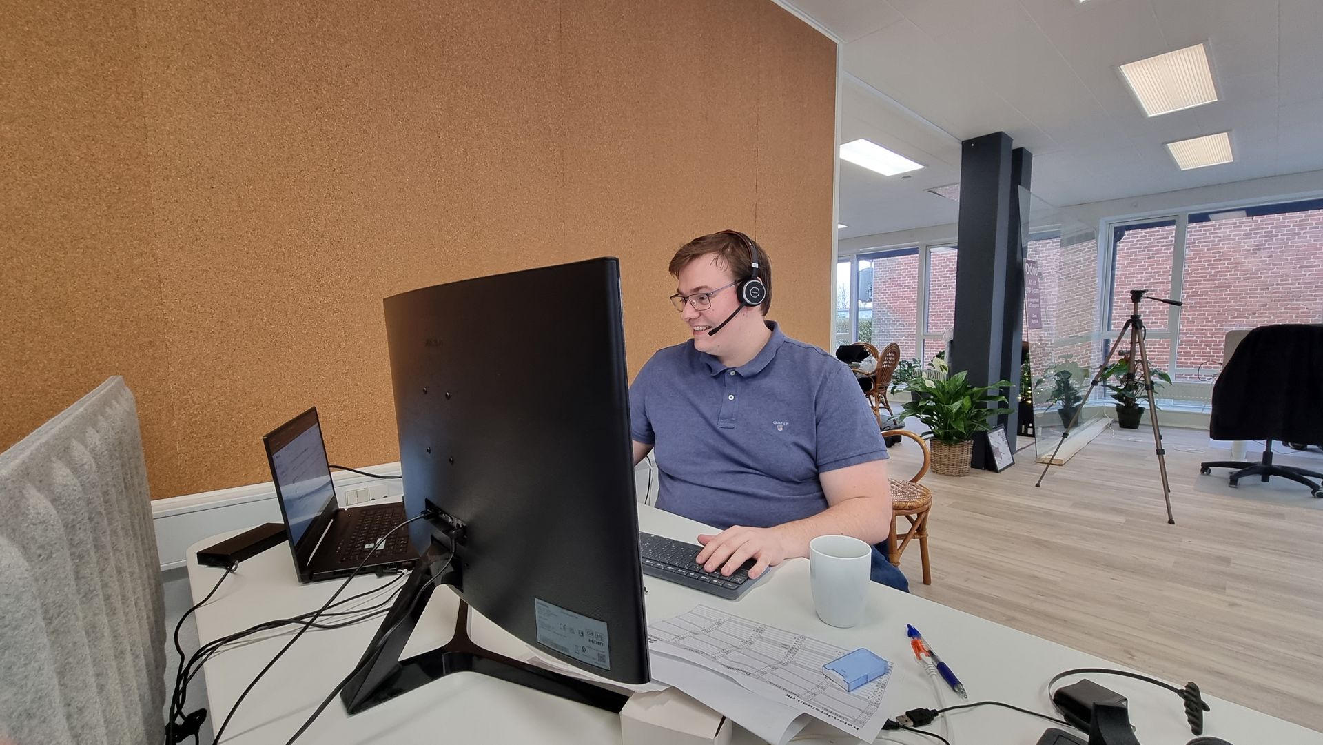 FlexERP support medarbejder