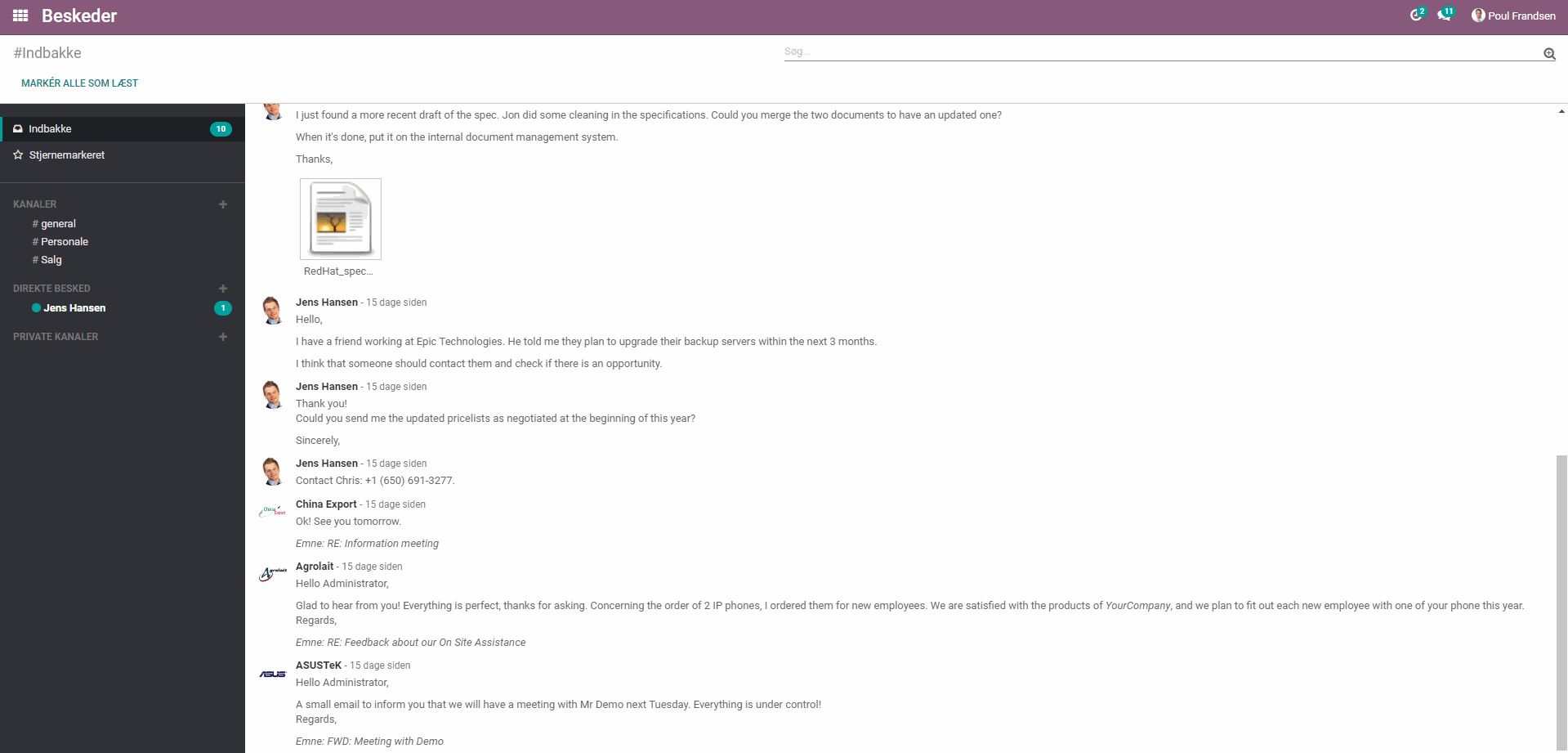 Odoo CMS - et stort billede