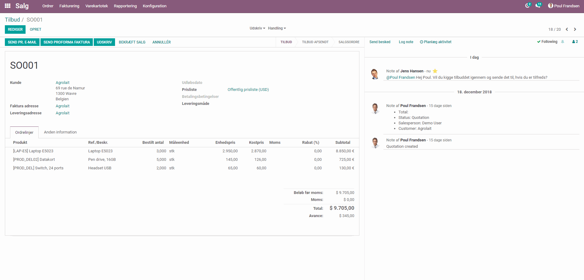 Odoo CMS - et stort billede